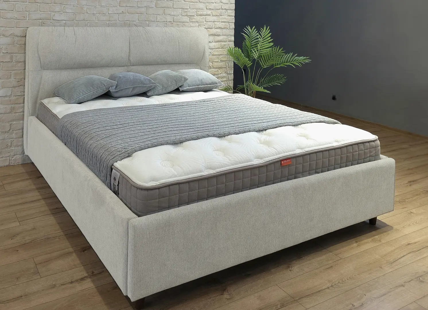 Pat Charmbed Alisa Prestige 160x200 Glow 03 (Fossil)