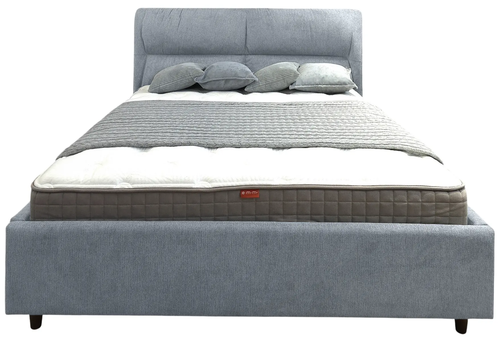Pat Charmbed Alisa Prestige 160x200 Glow 15 (Light Grey) - 3
