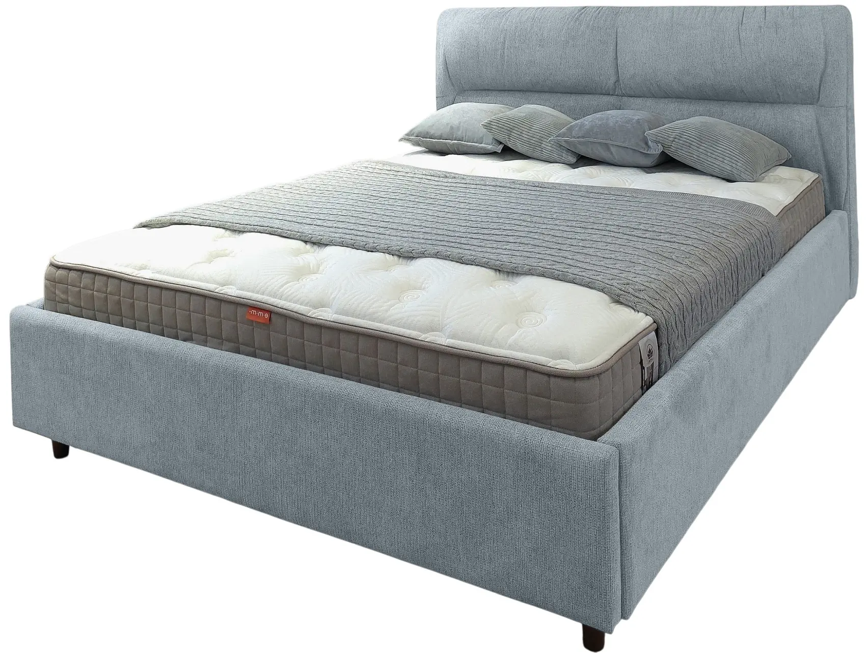 Pat Charmbed Alisa Prestige 160x200 Glow 15 (Light Grey) - 4