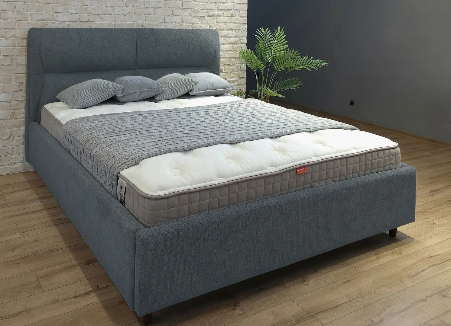 Pat Charmbed Alisa Prestige 160x200 Glow 19 (Anthracite)