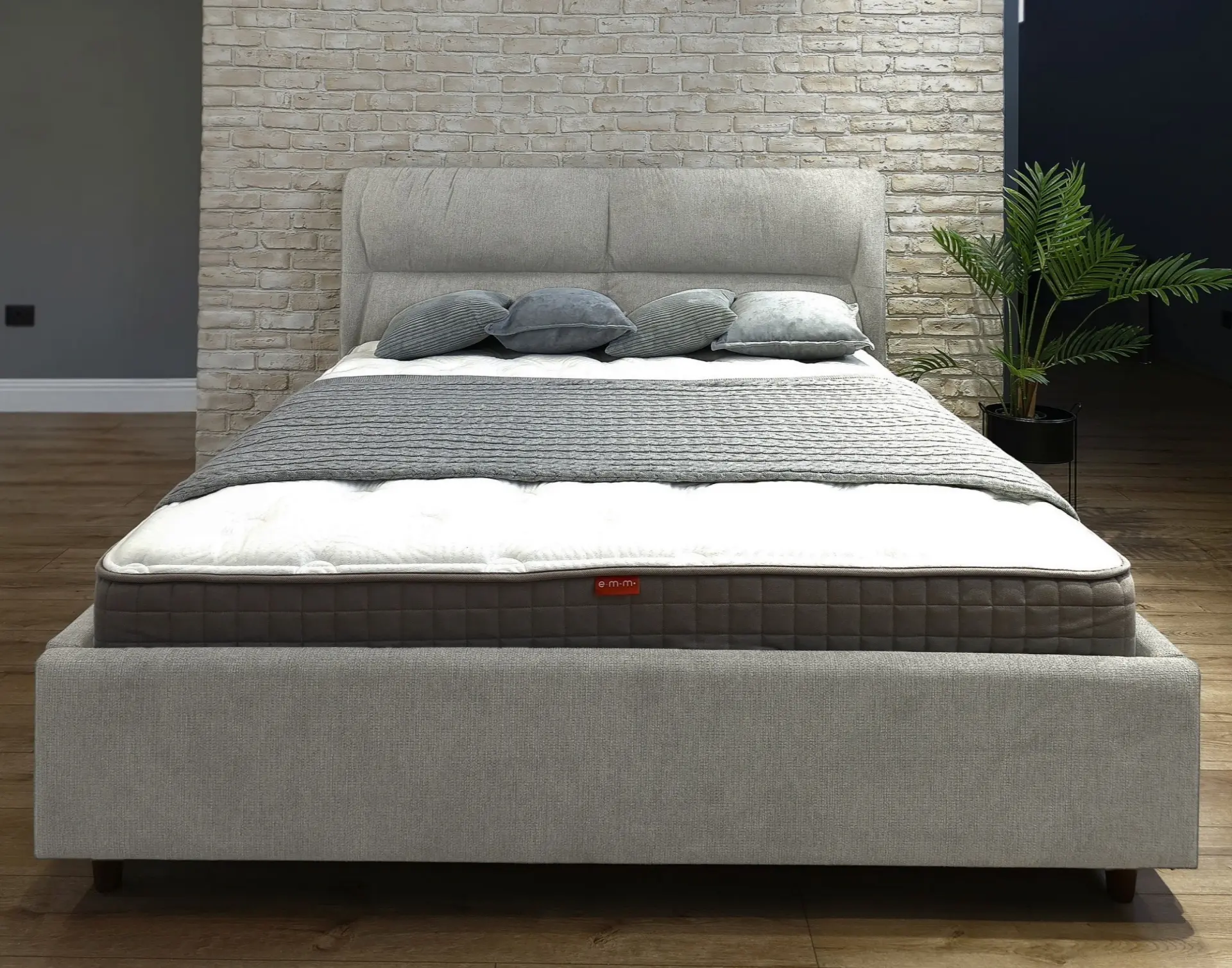 Pat Charmbed Alisa Prestige 180x200 Glow 04 (Stone) - 2