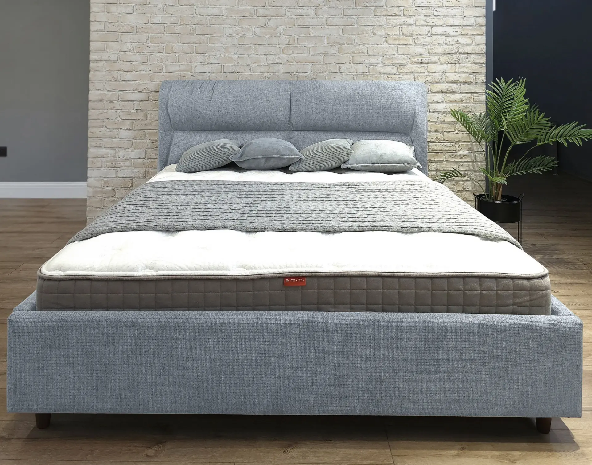 Pat Charmbed Alisa Prestige 180x200 Glow 15 (Light Grey) - 2