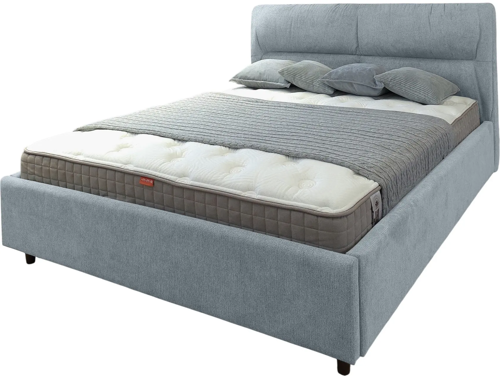 Pat Charmbed Alisa Prestige 180x200 Glow 15 (Light Grey) - 4