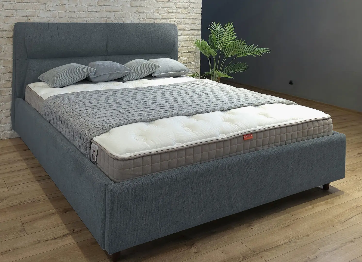 Pat Charmbed Alisa Prestige 180x200 Glow 19 (Anthracite)
