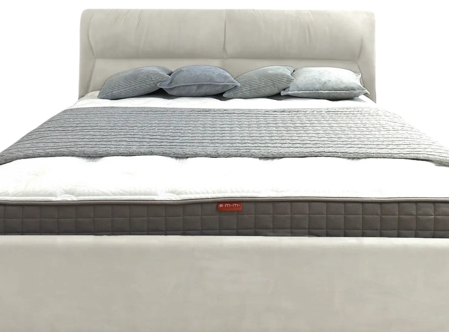 Кровать Charmbed Alisa Prestige 180x200 Velluto 02 (Beige) - 3