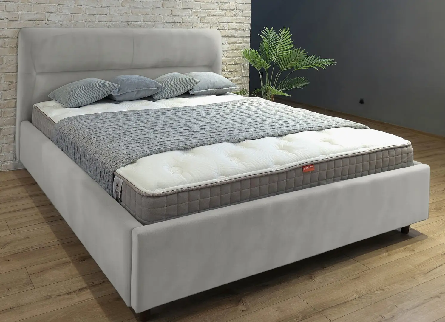 Кровать Charmbed Alisa Prestige 180x200 Velluto 03 (Mika)