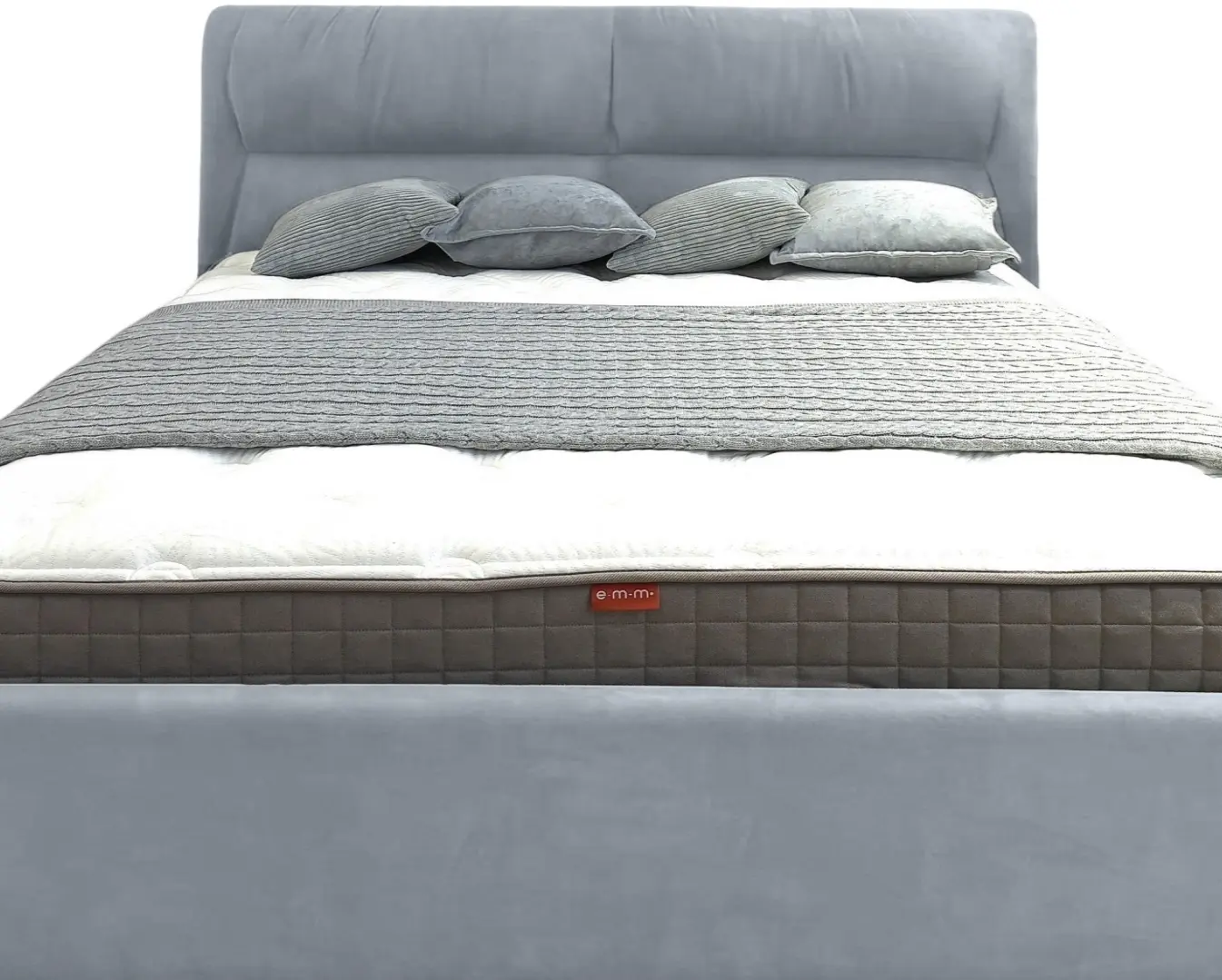 Кровать Charmbed Alisa Prestige 180x200 Velluto 15 (Silver) - 3