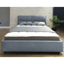 Кровать Charmbed Alisa Prestige 180x200 Velluto 16 (Grey) Thumb