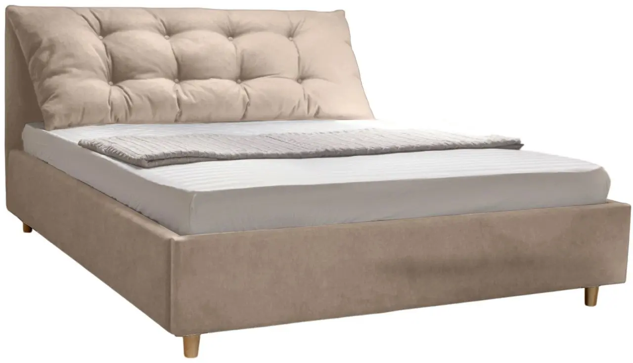 Кровать Charmbed Confort Adaline London 02 160x200 (Milk Coffee) - 2