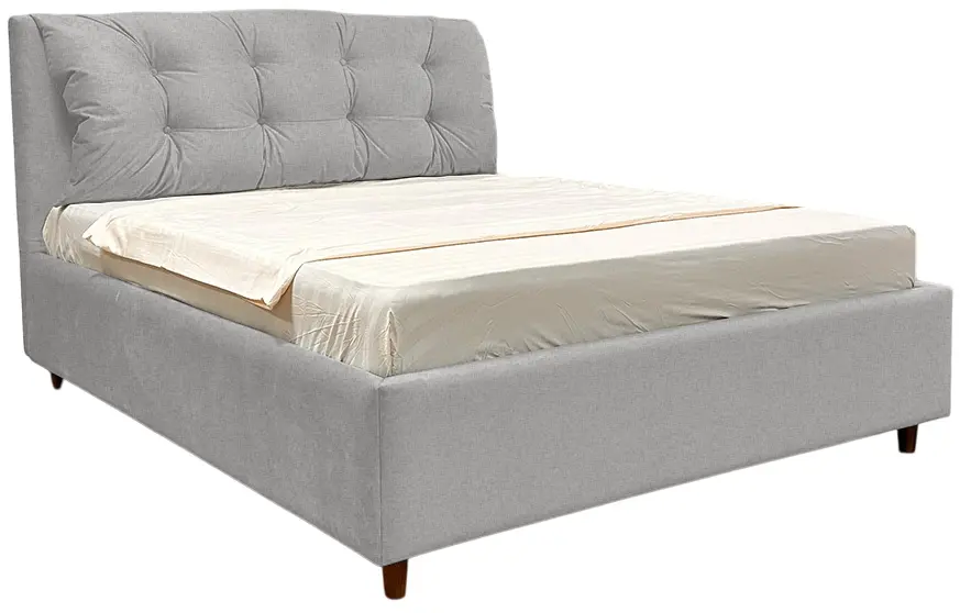 Pat Charmbed Confort Adaline Modern 140x200 Glow 15 (Light Grey/Walnut)