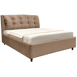 Pat Charmbed Confort Adaline Modern 160x200 Velluto 03 (Mika/Walnut) Thumb