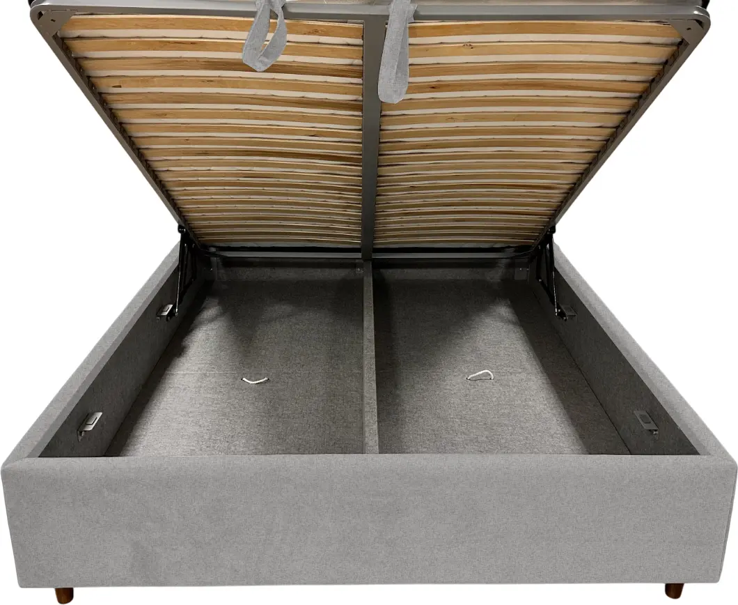 Pat Charmbed Confort Adaline Modern 180x200 Glow 15 (Light Grey/Walnut)