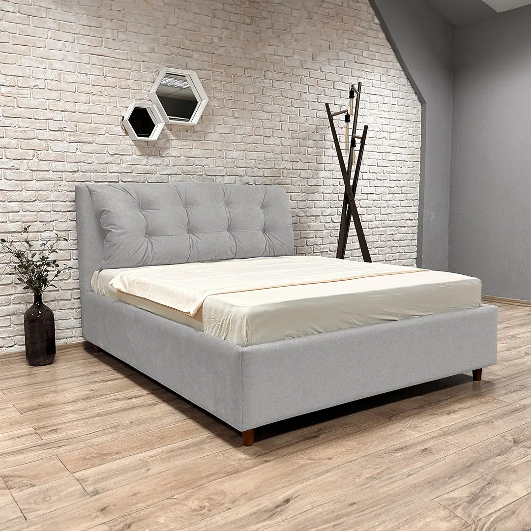 Pat Charmbed Confort Adaline Modern 180x200 Glow 15 (Light Grey/Walnut)