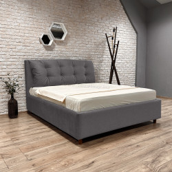 Pat Charmbed Confort Adaline Modern 180x200 Glow 19 (Anthracite/Walnut)