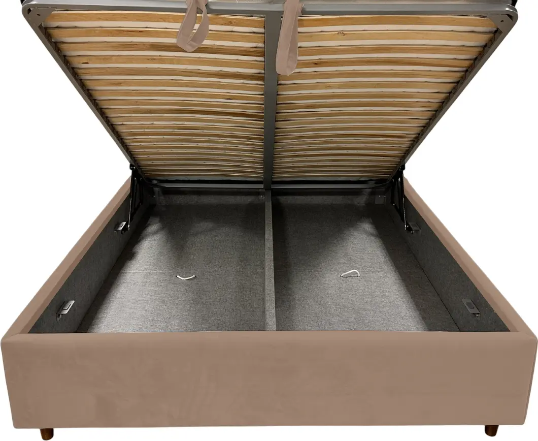 Pat Charmbed Confort Adaline Modern 180x200 Velluto 03 (Mika/Walnut)