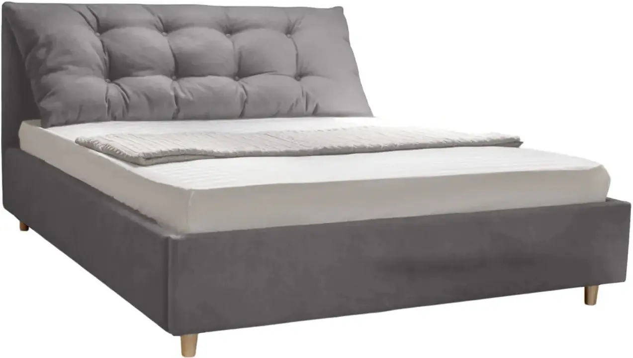 Pat Charmbed Confort Adaline New 120x200 London 15 (Grey/Walnut) - 2