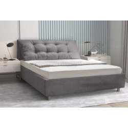 Pat Charmbed Confort Adaline New 120x200 London 15 (Grey/Walnut) Thumb