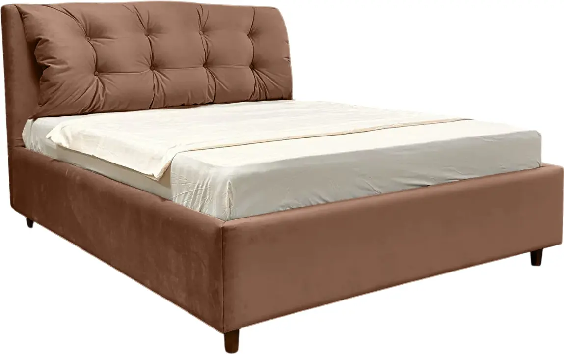 Pat Charmbed Confort Adaline New 160x200 London 04 (Light Brown/Walnut) - 2