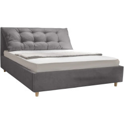 Pat Charmbed Confort Adaline New 160x200 London 15 (Grey/Walnut) Thumb