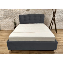 Pat Charmbed Confort Adaline New 160x200 London 16 (Dark Grey/Walnut) Thumb