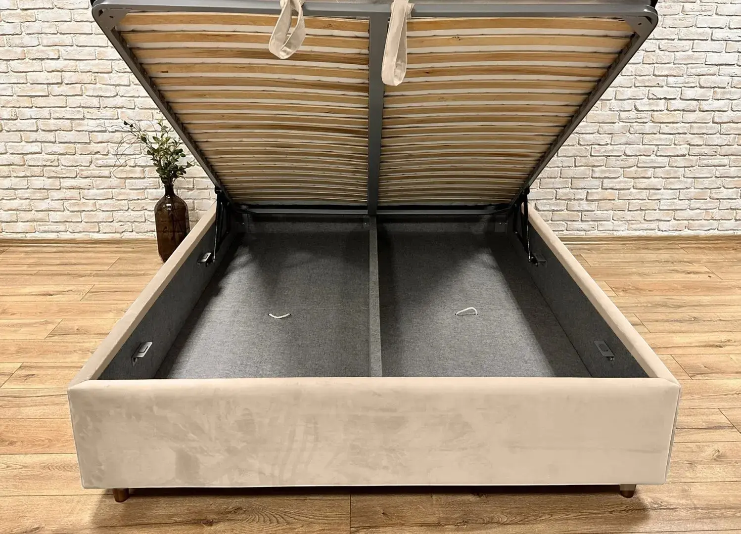 Pat Charmbed Confort Adaline New 180x200 London 02 (Milk Coffee/Walnut) - 3