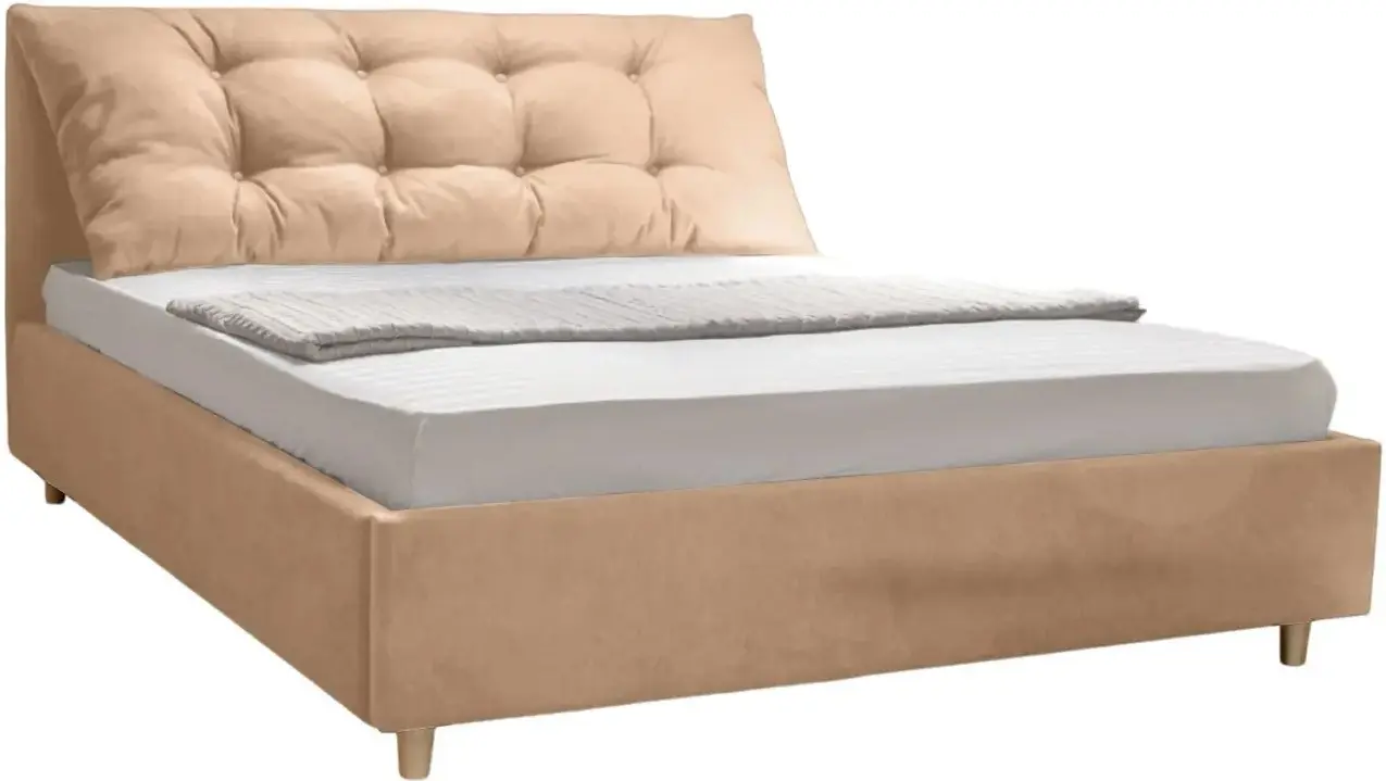 Pat Charmbed Confort Adaline New 180x200 London 03 (Beige/Walnut) - 2