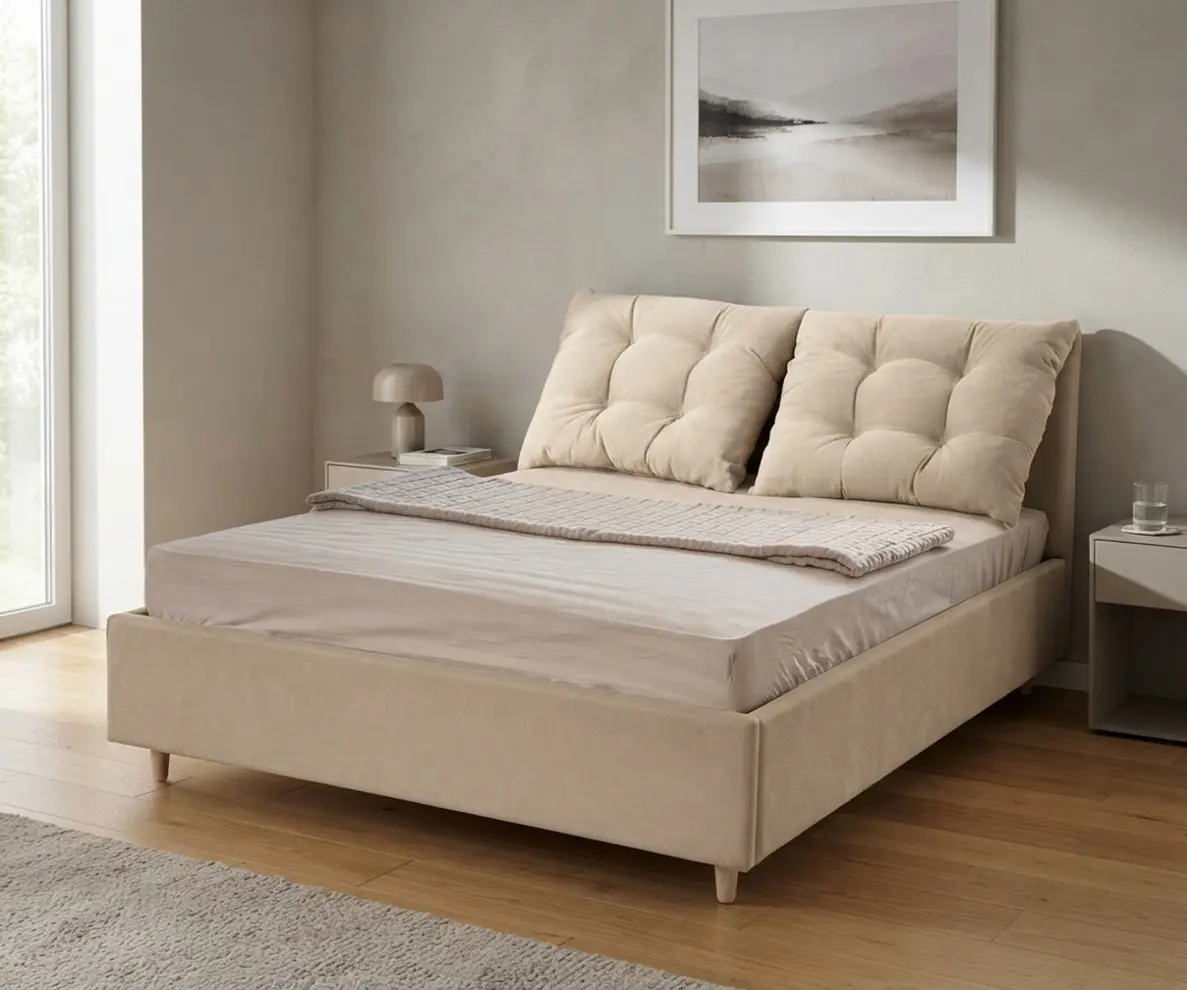 Кровать Charmbed Confort Adele Eco 140x200 London 03 (Beige)