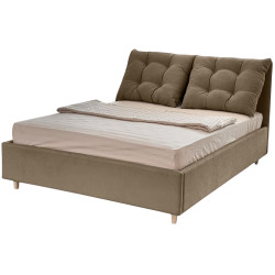 Кровать Charmbed Confort Adele Eco 140x200 London 04 (Light Brown) Thumb