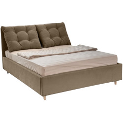 Кровать Charmbed Confort Adele Eco 140x200 London 04 (Light Brown) Thumb