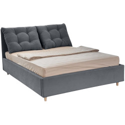 Кровать Charmbed Confort Adele Eco 160x200 London 16 (Dark Grey) Thumb