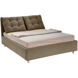 Кровать Charmbed Confort Adele Eco 180x200 London 04 (Light Brown) Thumb
