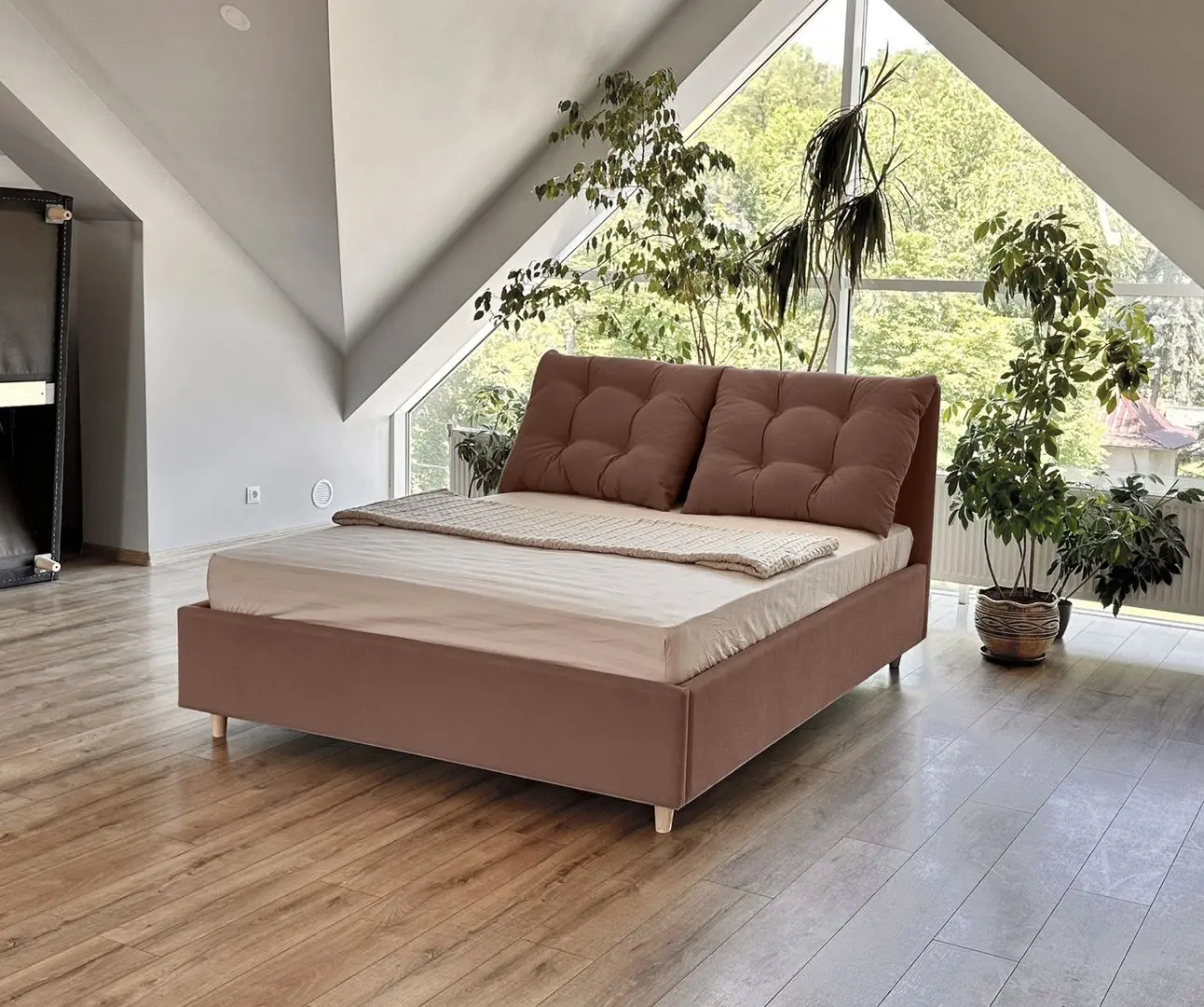 Кровать Charmbed Confort Adele London 06 140x200 (Brown)