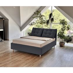 Кровать Charmbed Confort Adele London 16 140x200 (Dark Grey) Thumb