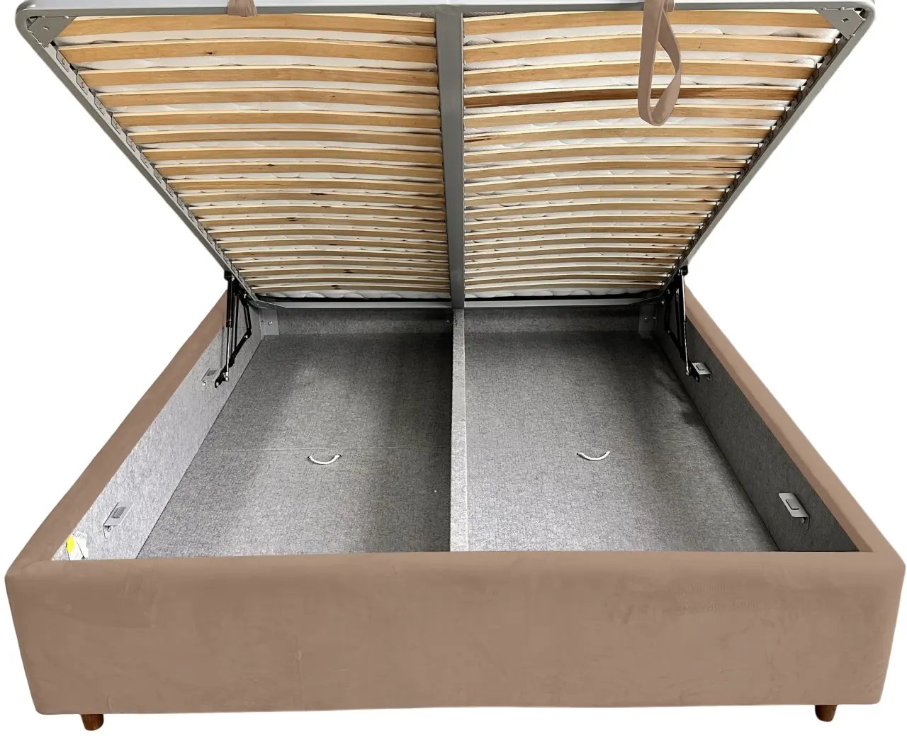 Pat Charmbed Confort Adele Modern 140x200 Velluto 03 (Mika/Walnut)