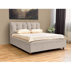 Pat Charmbed Confort Adele Modern 160x200 Glow 03 (Fossil/Walnut) Thumb