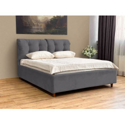 Pat Charmbed Confort Adele Modern 160x200 Glow 19 (Anthracite/Walnut) Thumb