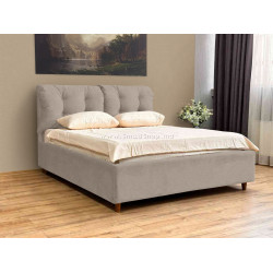 Кровать Charmbed Confort Adele Modern 180x200 Glow 04 (Stone/Walnut) Thumb