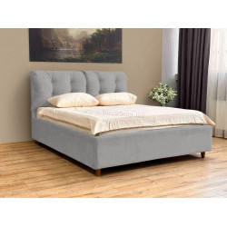 Pat Charmbed Confort Adele Modern 180x200 Glow 15 (Light Grey/Walnut)