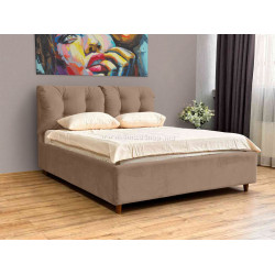 Pat Charmbed Confort Adele Modern 180x200 Velluto 03 (Mika/Walnut)