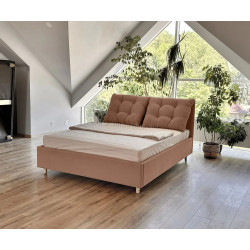 Pat Charmbed Confort Adele New 160x200 London 04 (Light Brown/Walnut) Thumb