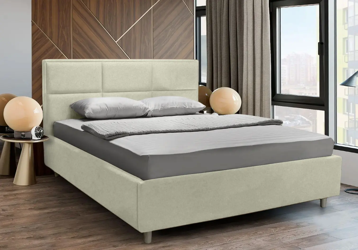 Pat Charmbed Confort Arcadia 160x200 Magic (Bone)