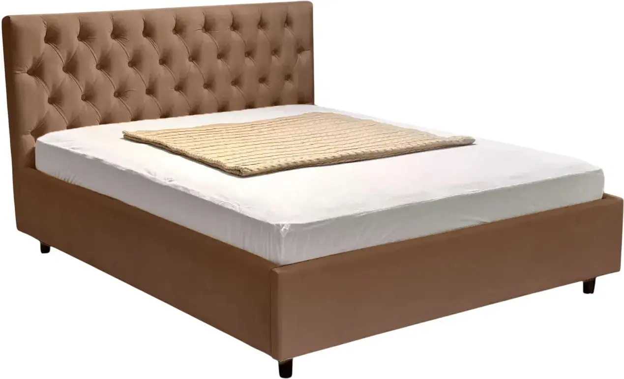 Кровать Charmbed Confort Elena 160x200 London 04 (Light Brown) - 2