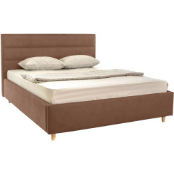 Кровать Charmbed Confort Lider 160x200 London 04 (Light Brown) Thumb