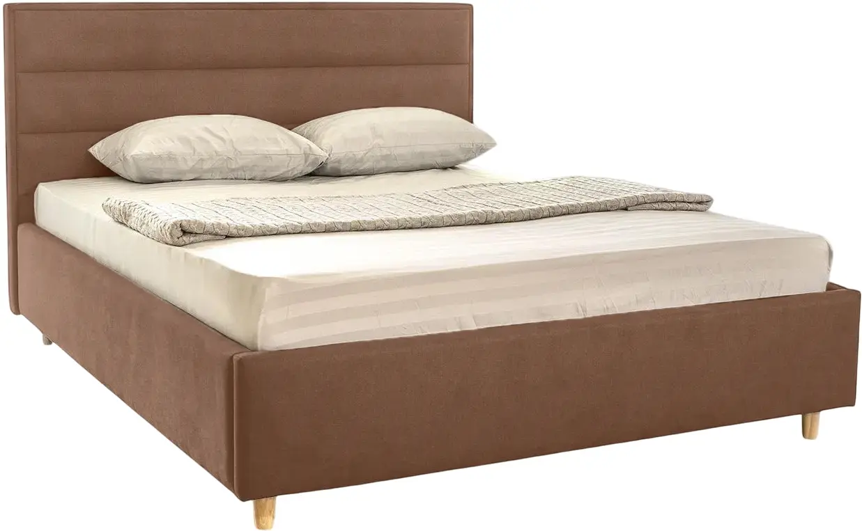 Кровать Charmbed Confort Lider 160x200 London 04 (Light Brown) - 2