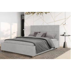 Pat Charmbed Confort Malvina Modern 140x200 Glow 15 (Light Grey/Walnut)