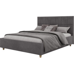 Pat Charmbed Confort Malvina Modern 140x200 Glow 19 (Anthracite/Walnut) Thumb