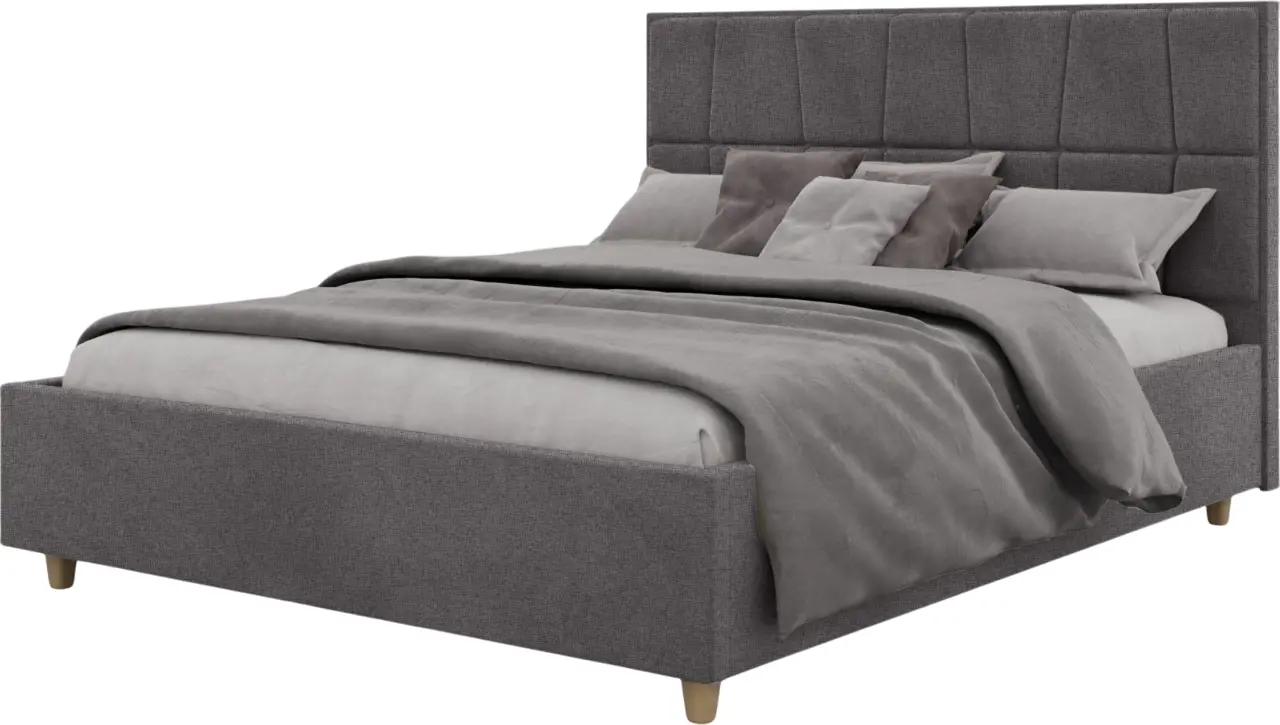 Pat Charmbed Confort Malvina Modern 140x200 Glow 19 (Anthracite/Walnut)