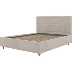 Кровать Charmbed Confort Malvina Modern 160x200 Glow 03 (Fossil/Walnut) Thumb