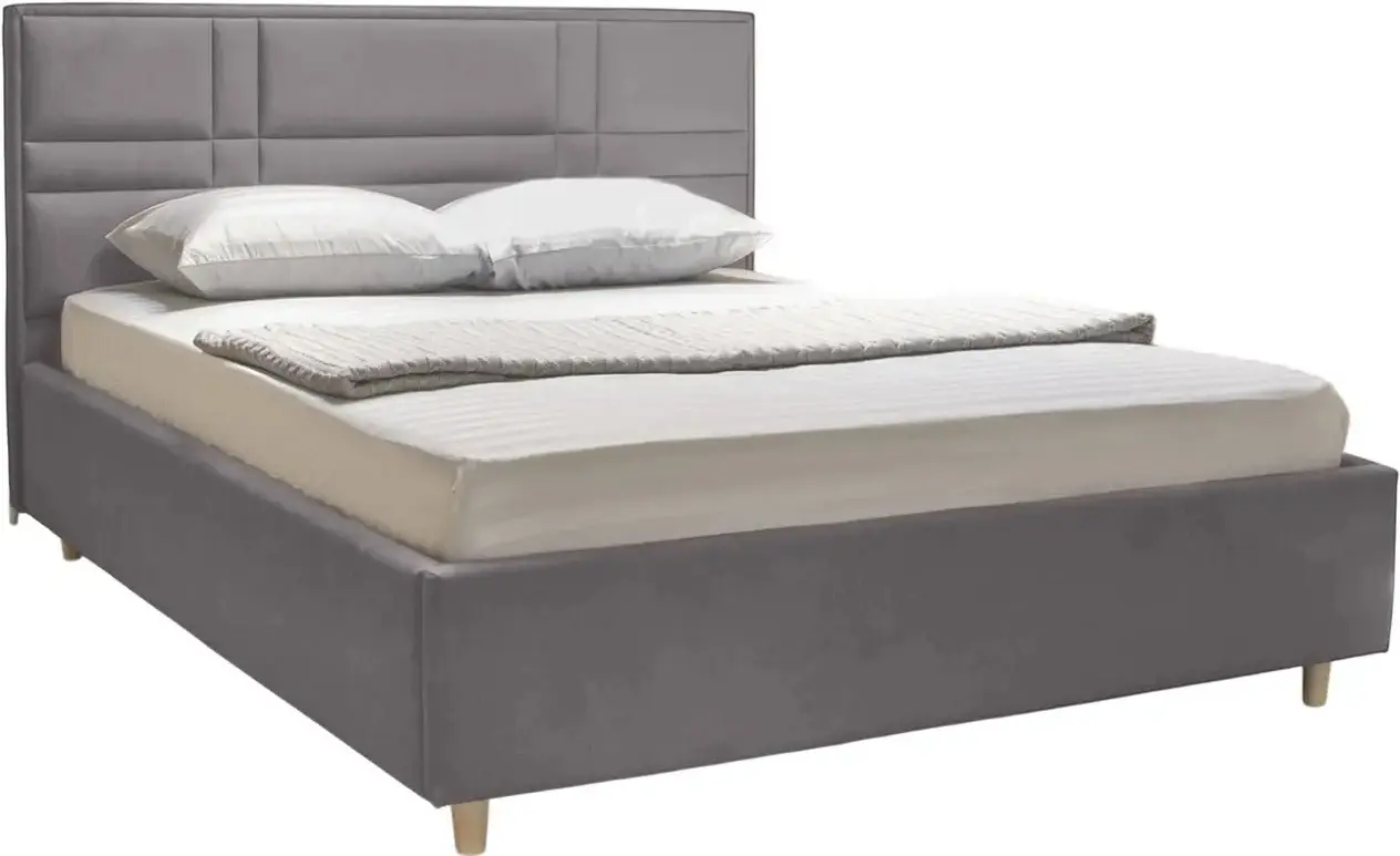 Кровать Charmbed Confort Maria Eco 160x200 London 15 (Grey) - 2