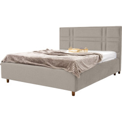 Кровать Charmbed Confort Maria Modern 140x200 Glow 04 (Stone/Walnut) Thumb